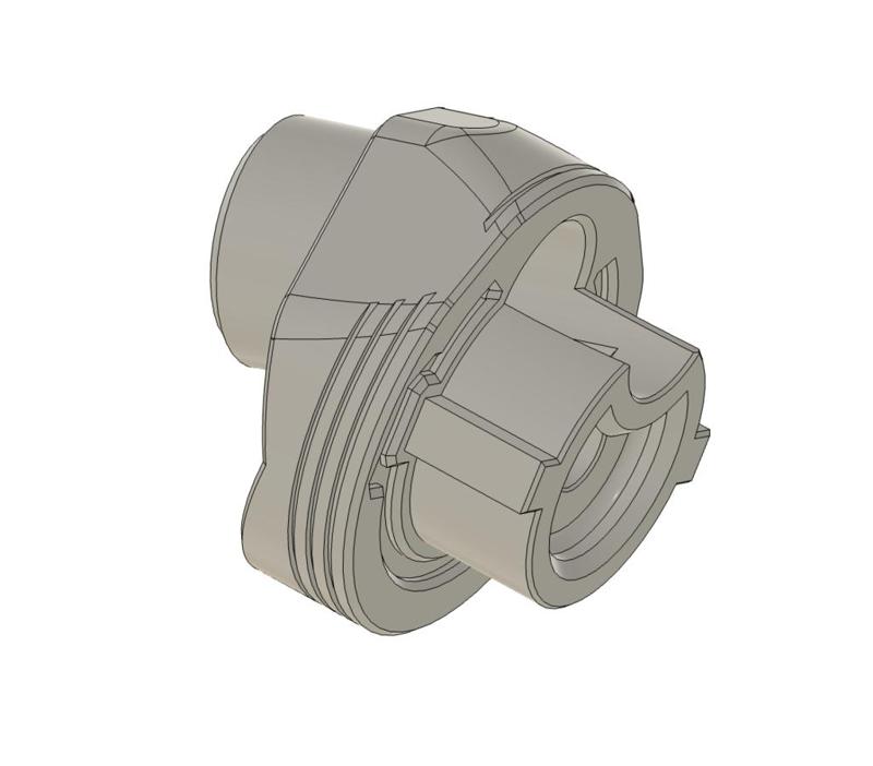 東京マルイ SPAS12用 M4ストックアパイプダプタ