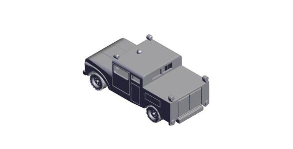 1/87 Scale USAF R-2A Forcible Entry Vehicle.stl