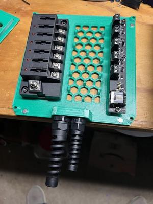 Tool Changer Backpack Base for LinkStyle fuse block and BTT CEB board