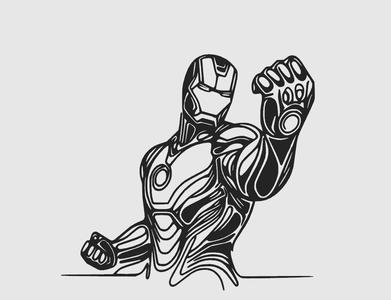 ironman marvel - wall art