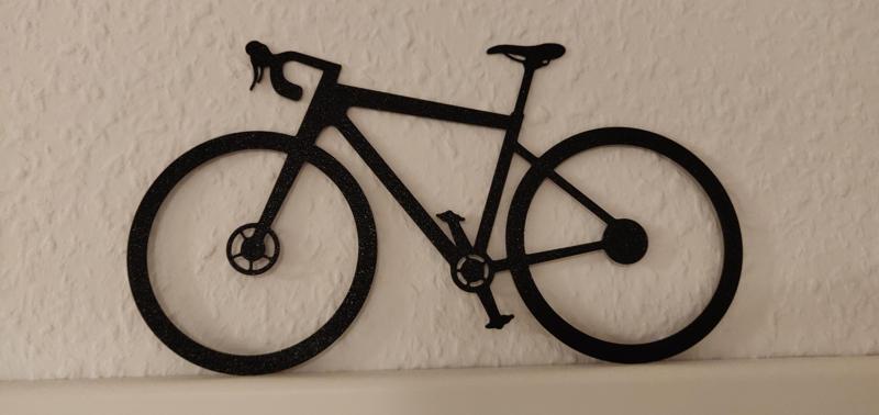 Gravelbike and Racingbike decor art / wall art / door art