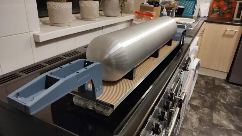 Tamiya Compatible Low Boy Trailer