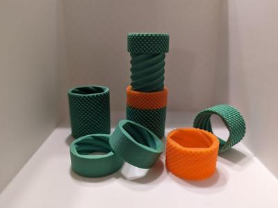 Knurl Spiral Fidget