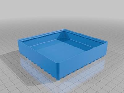 DecFinity 12x12 (120mm x 120mm) undivided bin