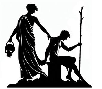 Wall art: The last invitation (two colours)