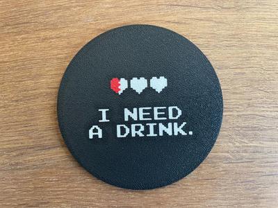 Video Game Coaster / Funny / Drink / game room