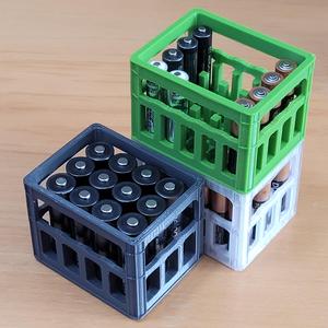 Beverage Crate for Batteries