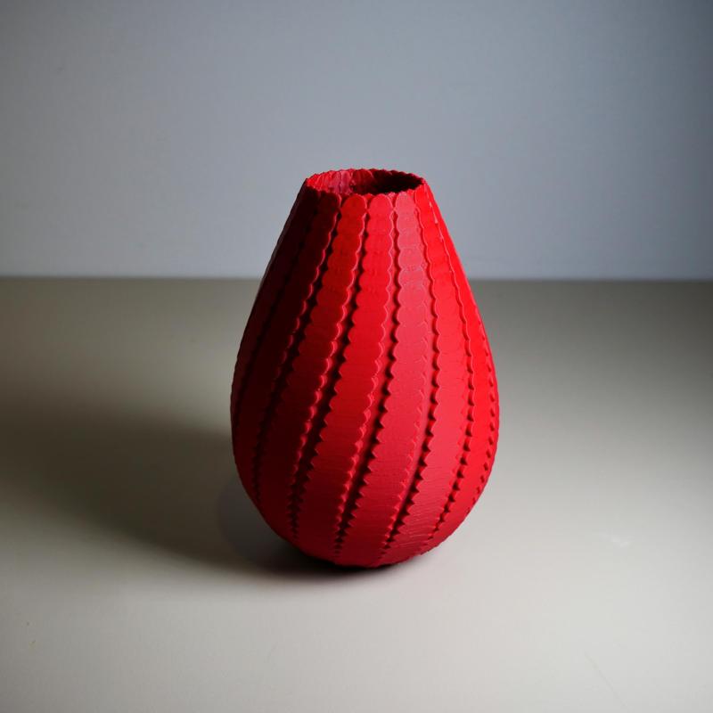 Twisted Cylinder Vase