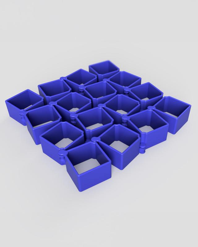 Auxetic Cubes // 30mm 4x4