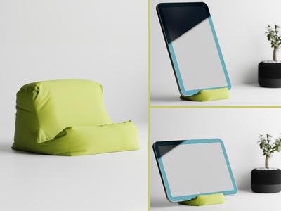 The Tablet Bean Bag