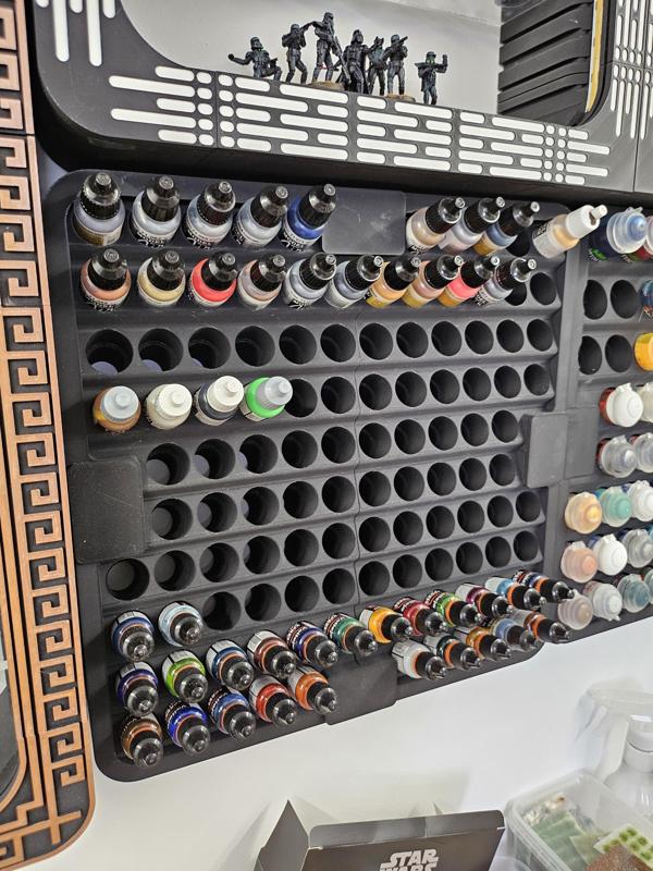 Vallejo PaintStone- Paint storage rack for Vallejo and similar pots