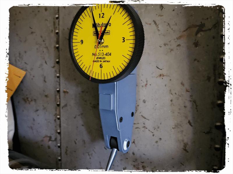 Mitutoyo Mechanical lever comparator Wall Clock