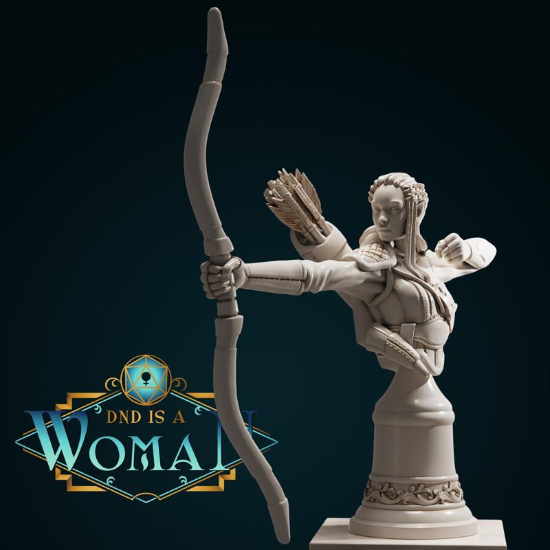 Elf Ranger - Veralli - Bust