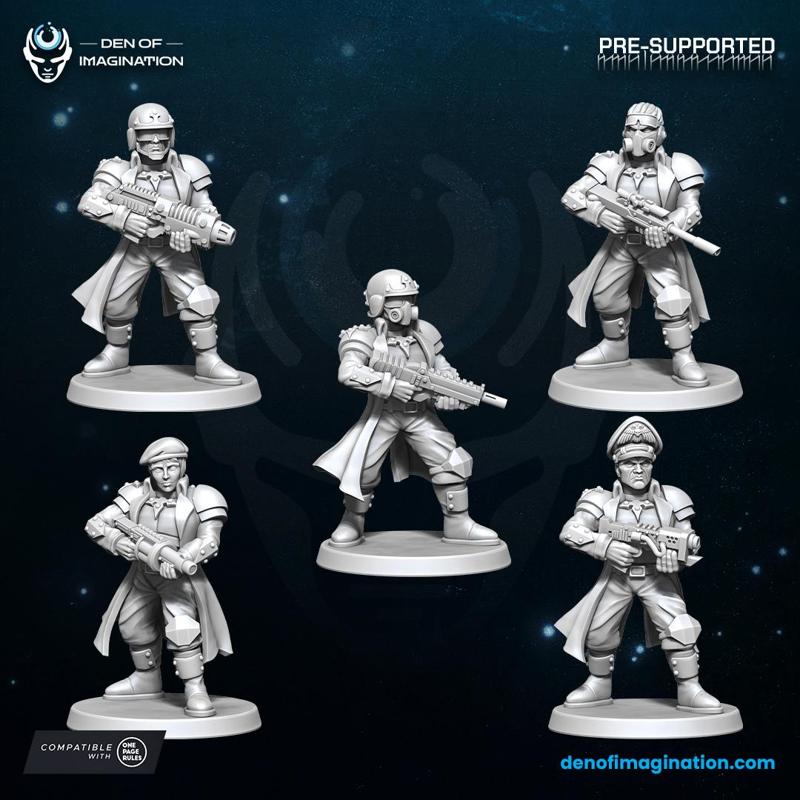 Space Soldiers - Troopers Unit