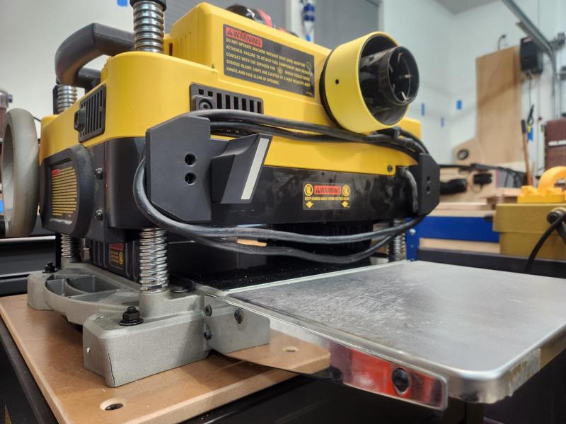 DeWalt Planer DW735 Outfeed and Cable Support