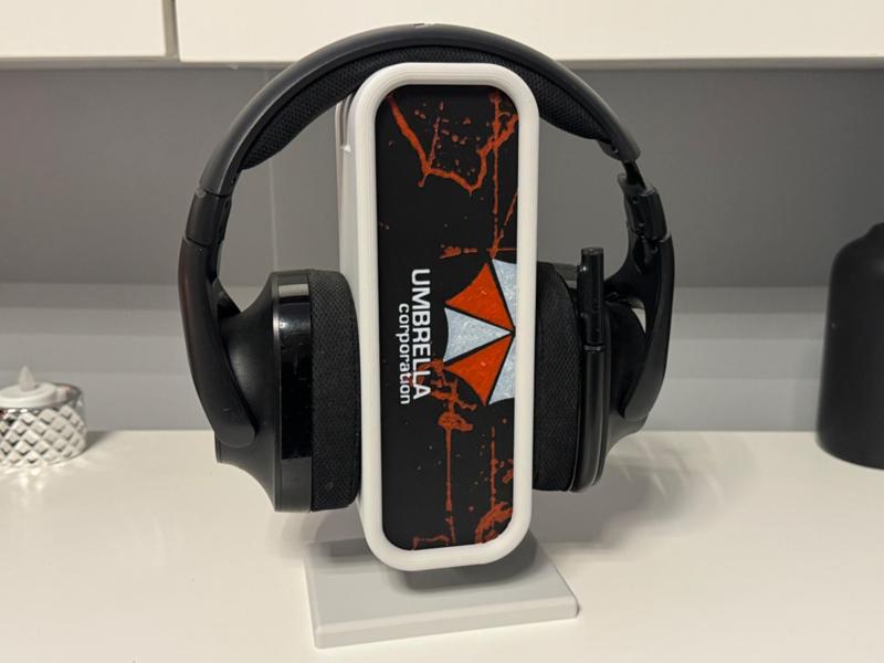 inlay Headset / Headphone Stand Resident Evil