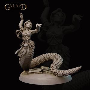 Free Female Naga Dancer + NSFW