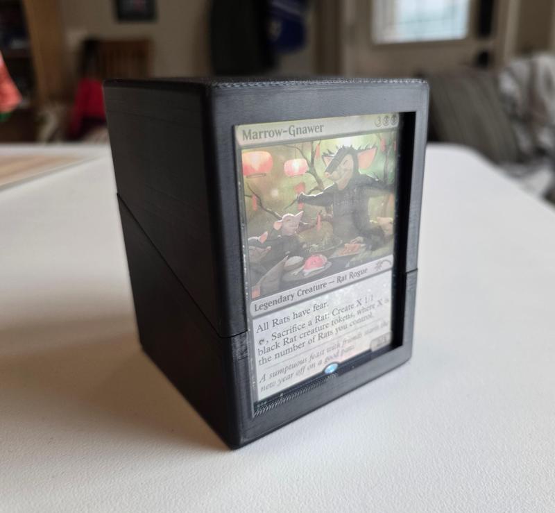 Windowed MTG Card Deck Box