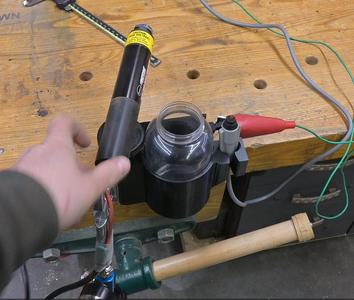 Eastwood PCS-250 powder coating gun holder