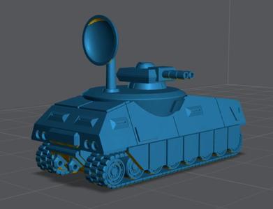 Athena Fire Direction Control Vehicle