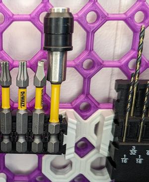 Multiboard DeWalt Bit Holder: 10 mm Mid Thread, Dovetail Cut Head, T-Bolt