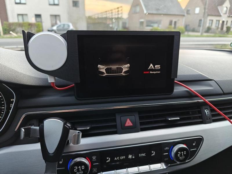 OnePlus AIRVOOC Magnetic Charger Mount for Audi A5/A4 (2016-2024 model)