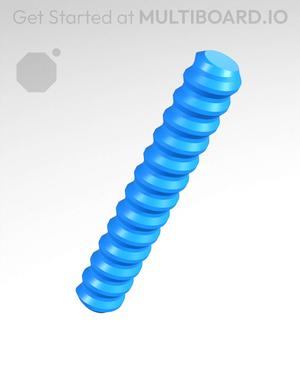 40 mm, Small Thread, Rod