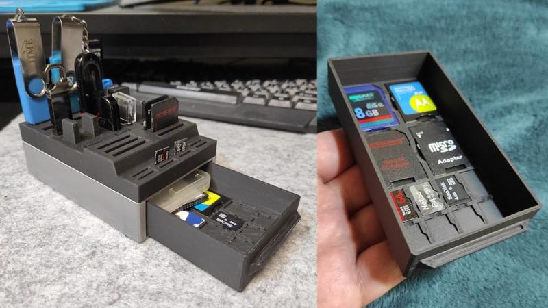 USB/SD organizer