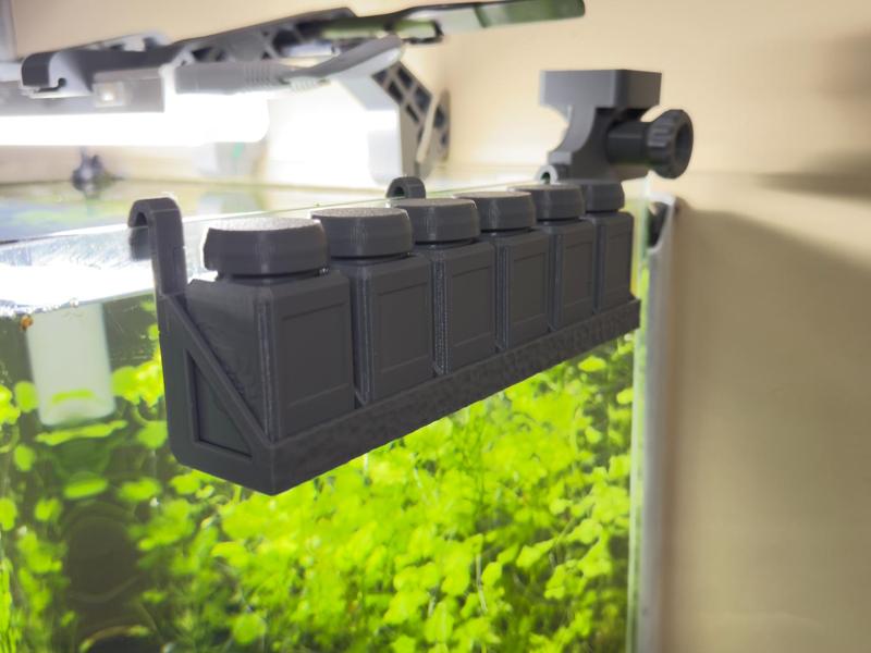 Aquarium shirmp and fish food holder