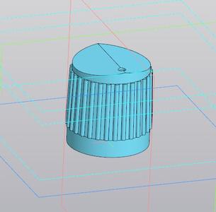 Volume knob (potentiometer) Hosco KB-SB