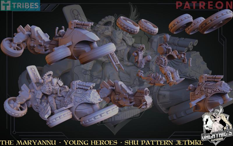  Young Heroes  - The Maryannu -  Shu Pattern Jetbike