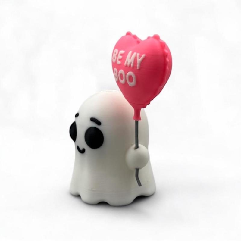 Be My Boo  Valentine Ghost – Cute & Pre-Painted