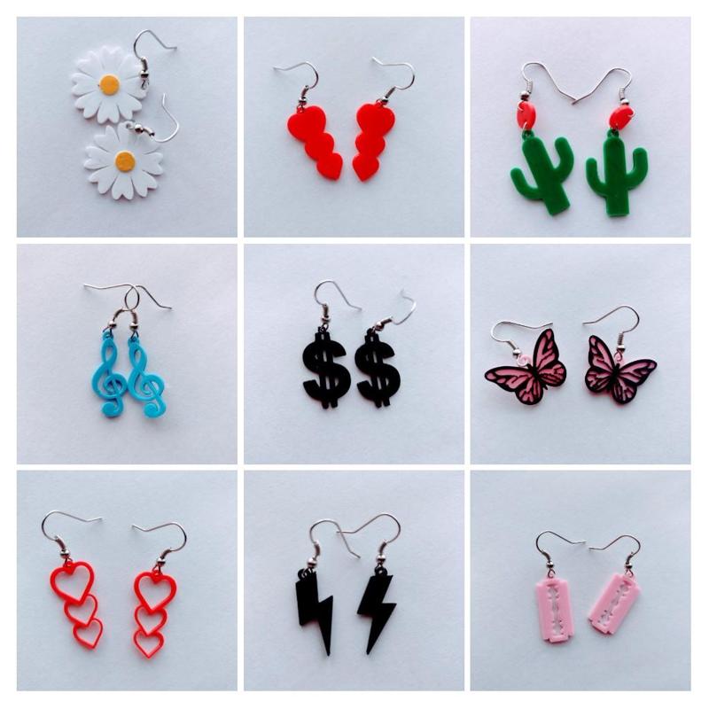 Assorted earrings