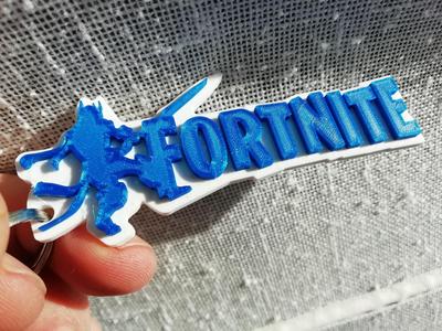 Fortnite keychain The Ice King