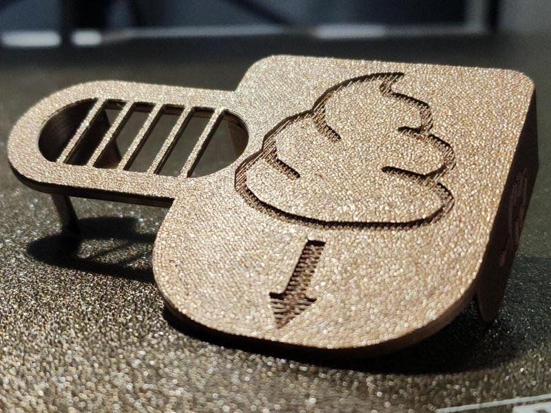 The A1 Poop Diverter Purge Wiper Attachment