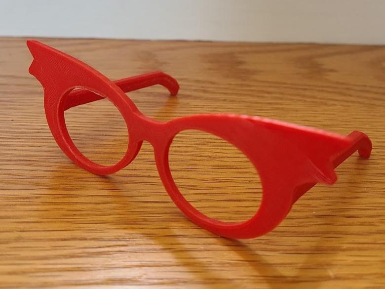 retro cat glasses