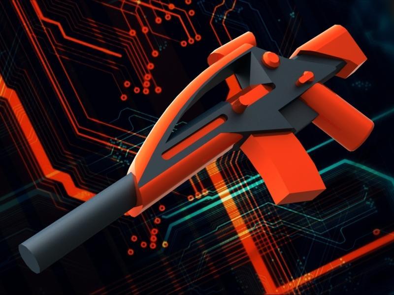 "SP-5" - Assault rifle for lego minifigures