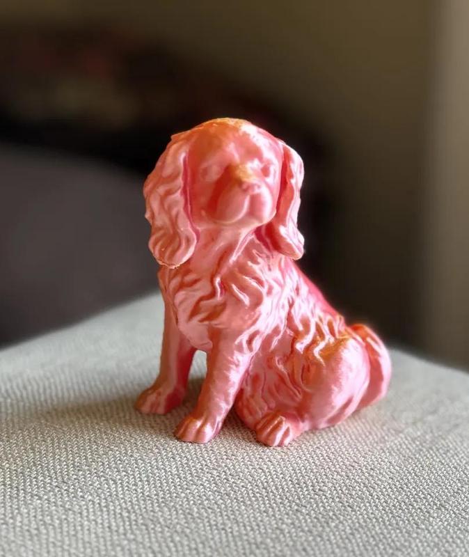 Sitting Dog Figure (Photogrammetry/ Scanned)   