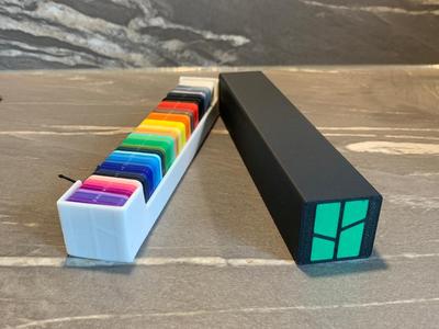 Case for filament swatches - Bambu Lab Logo