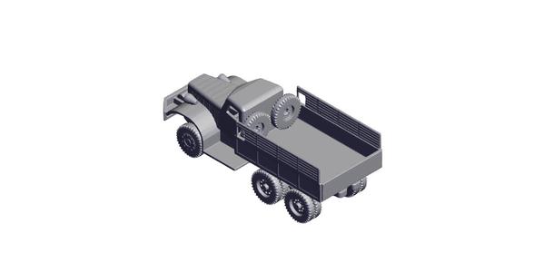 1/48 Scale Diamond T Cargo Model 968.stl