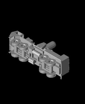 1/100 Scale HEMITT A3 C-RAM CIWS.stl