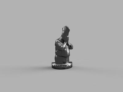 Memento Chief Bust, fridge magnet