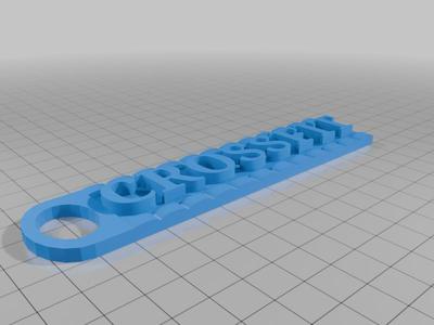 crossfit keychain