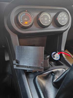 Mitsubishi lancer ex phone mount ashtray