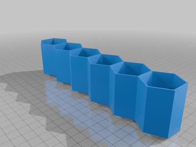 modular 12 bottle paint rack 