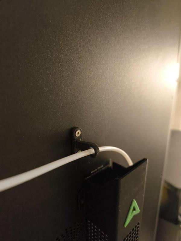 PTFE tube holder for the K2 Plus