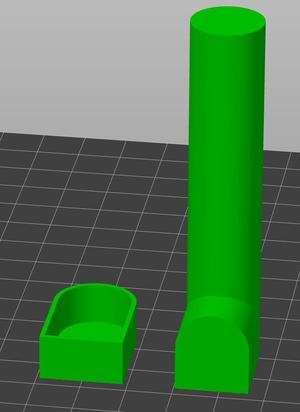 Electric toothbrush travel head holder