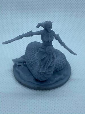 Half-Snake Female Fighter