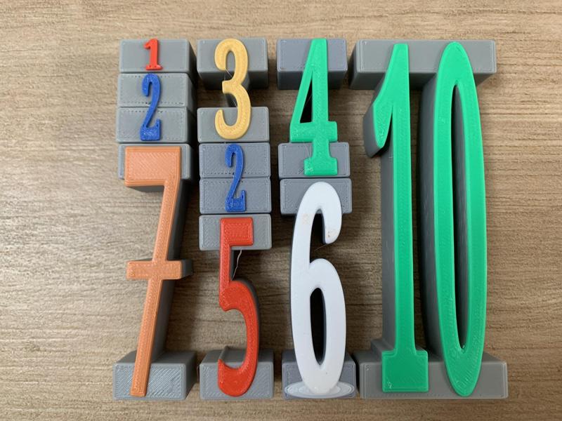 Čísla pro prvňáky k numeraci