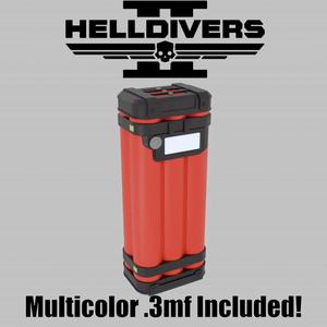 Helldivers 2 TED-63 Dynamite Grenade Replica Prop Gadget TNT Cosplay 3d print